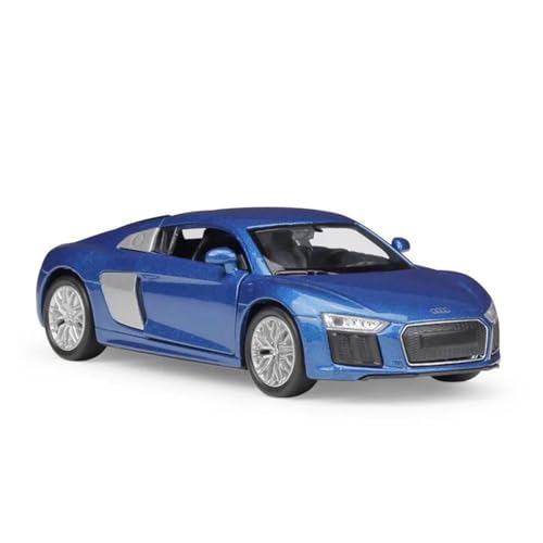YRXIAO Metall-Automodelle bausatz Auto Im Maßstab 1 36 Für 2016 Audi R8 V10 Druckguss-Legierungsauto Als Gedenkspielzeug Für Wohndekorationen von YRXIAO