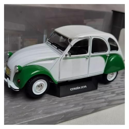 YRXIAO Metall-Automodelle bausatz Diecast 1/18 Maßstab Für 2CV6 1985 Statische Legierung Automodell Metall Fahrzeug Display Dekoration Sammlung Hobby Für Wohndekorationen von YRXIAO