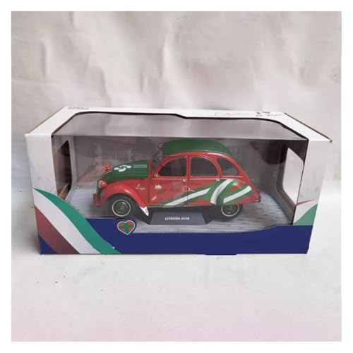 YRXIAO Metall-Automodelle bausatz Diecast 1/18 Skala Für 2CV6 1982 Automotive Auto Modell Metall Fahrzeug Display Dekoration Sammlung Hobby Für Wohndekorationen(Style 3) von YRXIAO