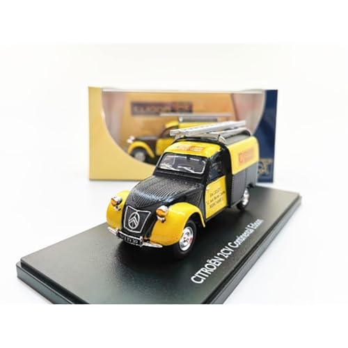 YRXIAO Metall-Automodelle bausatz Diecast 1 43 Für Citroen 2CV Feuer Rettungs Fahrzeug Legierung Statische Modell Erwachsene Hobby Metall Spielzeug Für Wohndekorationen von YRXIAO