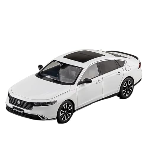 YRXIAO Metall-Automodelle bausatz Diecast Maßstab 1/18 Für Große Spielzeug Auto Modell Legierung Sammlung Dekoration Display Szene Gebäude Ornamente Für Wohndekorationen(White) von YRXIAO