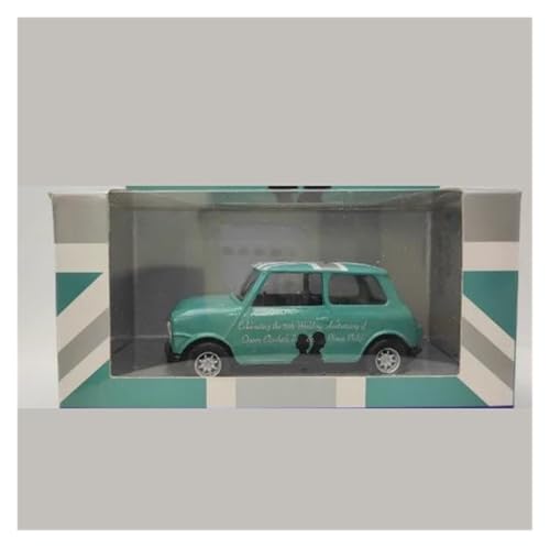 YRXIAO Metall-Automodelle bausatz Diecast Maßstab 1:43 Für Mini Coolpad Cooper Statische Auto Modell Metall Fahrzeug Sammlung Display Hobby Für Wohndekorationen(Blue) von YRXIAO