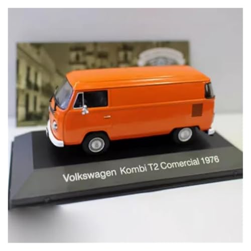 YRXIAO Metall-Automodelle bausatz Diecast Maßstab 1:43 Für VW T2 Van Bus Legierung Auto Modell Metall Fahrzeug Display Sammlung Dekoration Hobby Für Wohndekorationen von YRXIAO