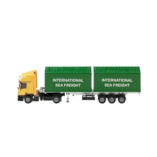 YRXIAO Metall-Automodelle bausatz Druckguss-Legierungsmodell Im Maßstab 1:50 Für Container-LKW 3921 Fahrzeug Miniatur-Modellauto Hobby-Sammlungsspielzeug Für Wohndekorationen von YRXIAO
