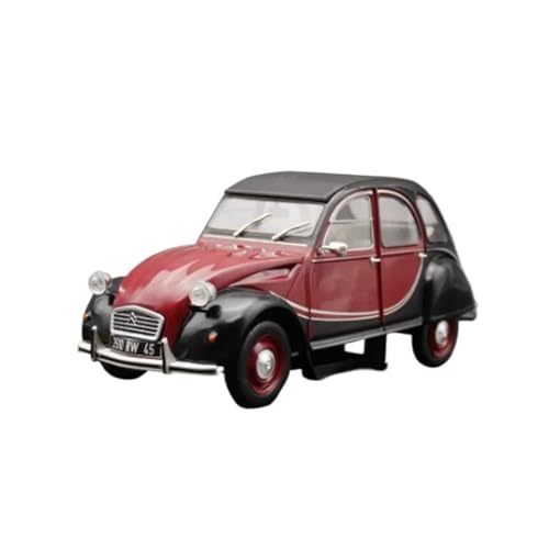 YRXIAO Metall-Automodelle bausatz Druckguss-Modellauto Im Maßstab 1:24 Für 2CV6 Charleston 1982 Legierung Statisches Sammlerspielzeug Souvenir-Dekoration Für Wohndekorationen von YRXIAO