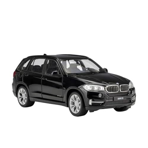 YRXIAO Metall-Automodelle bausatz Für BMW X5 Weißes Geländewagen-Legierungsautomodell Sammlungsgeschenk Spielzeugauto Im Maßstab 1 24 Für Wohndekorationen(Schwarz) von YRXIAO