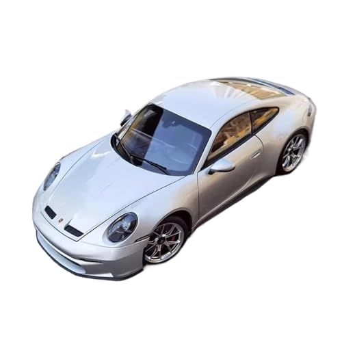 YRXIAO Metall-Automodelle bausatz Für Porsche 911 Gt3 2021 1:18 Ohne Heckflügel Druckguss-Sportwagenmodell Legierung Ornamente Sammlung Für Wohndekorationen(Silver) von YRXIAO