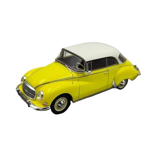 YRXIAO Metall-Automodelle bausatz Harz Im Maßstab 1:32 Für 1000 Coupe Spielzeug Oldtimer Modell Gelb Klassische Statische Anzeige Für Wohndekorationen von YRXIAO
