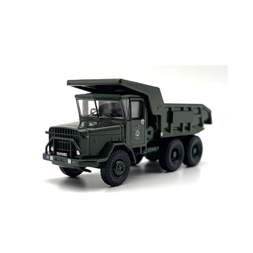 YRXIAO Metall-Automodelle bausatz Legierung Statische Sammlung Für Kipper LKW Modell Spielzeug 1:76 Skala Dump Truck Bronze Grün Simulation Auto Für Wohndekorationen von YRXIAO