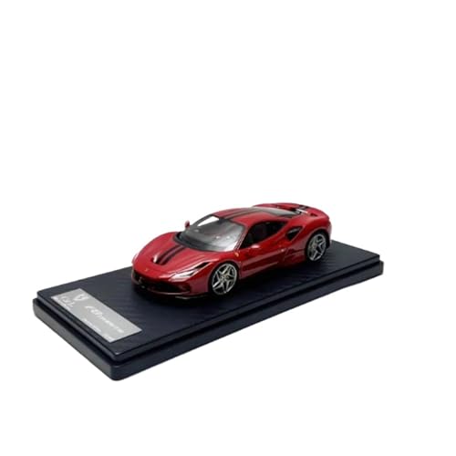 YRXIAO Metall-Automodelle bausatz Maßstab 1/43 Für F8 Tributo Harz Klassische Erwachsene Souvenir Statische Modell Auto Dekoration Hobbys Für Wohndekorationen(Red Style 1) von YRXIAO