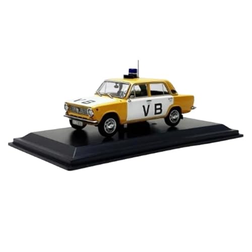 YRXIAO Metall-Automodelle bausatz Maßstab 1/43 Für Lada 1300 VB Polizeimodell Legierung Statisches Display Sammlung Klassisches Souvenir Für Erwachsene Für Wohndekorationen von YRXIAO