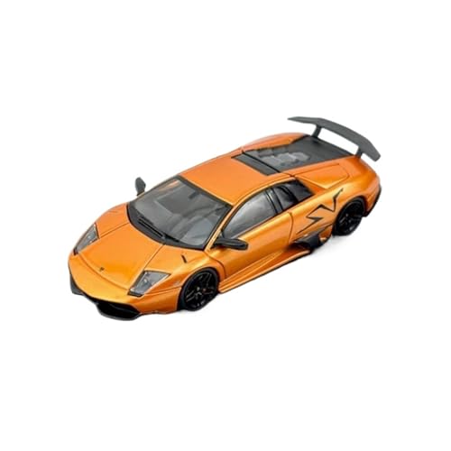 YRXIAO Metall-Automodelle bausatz Maßstab 1/64 Für LP670 SV Classic Statisches Legierungsautomodell Erwachsene Souvenir Display Sammlerstück Für Wohndekorationen(Orange) von YRXIAO