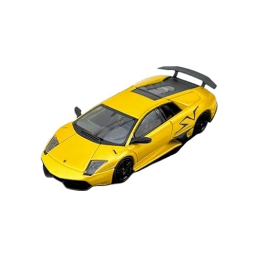 YRXIAO Metall-Automodelle bausatz Maßstab 1/64 Für LP670 SV Classic Statisches Legierungsautomodell Erwachsene Souvenir Display Sammlerstück Für Wohndekorationen(Yellow) von YRXIAO