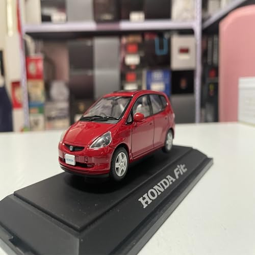YRXIAO Metall-Automodelle bausatz Maßstab 1 43 für Honda Fit GD 2001, erste Generation, statische Legierung, Sammlerautomodell, Spielzeug aus Druckgussmetall Für Wohndekorationen von YRXIAO
