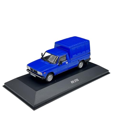 YRXIAO Metall-Automodelle bausatz Maßstab 1 43 für Lada 27175 Pickup, Legierung, statisches Sammlerautomodell, Spielzeugauto aus Metalldruckguss Für Wohndekorationen von YRXIAO