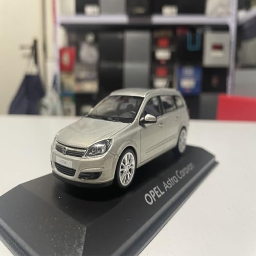 YRXIAO Metall-Automodelle bausatz Maßstab 1 43 für Opel Astra Grand Caravan 2004, Legierung, Simulation, Sammlermodell, statisches Modell Für Wohndekorationen von YRXIAO