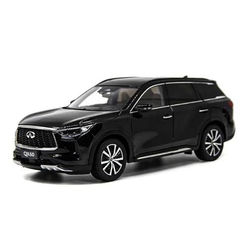 YRXIAO Metall-Automodelle bausatz Maßstab 1 64 Infiniti Q70L 2017 Modell Metall Statisches Automodell Miniaturfahrzeugmodell Für Wohndekorationen(QX60 Black) von YRXIAO