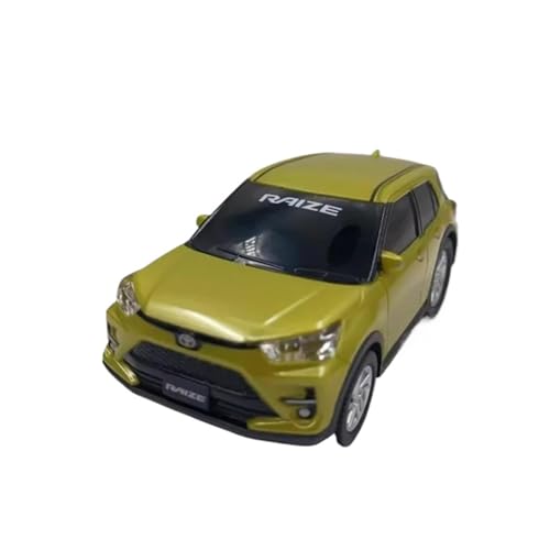 YRXIAO Metall-Automodelle bausatz Maßstab 1: 43 Für RAIZE SUV Druckguss-Legierung Metall Auto Fahrzeug Modell Ornament Sammlung Display Für Wohndekorationen(Green) von YRXIAO
