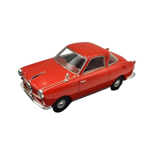 YRXIAO Metall-Automodelle bausatz Maßstab 1:32 Harz Für Goggomobil Coupe Spielzeug Sportwagen Modell Rot Klassiker Nostalgie Erwachsene Souvenir Für Wohndekorationen von YRXIAO