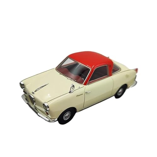 YRXIAO Metall-Automodelle bausatz Maßstab 1:32 Harz Für Goggomobil Coupe Spielzeug Sportwagen Modell Rot Weiß Klassiker Erwachsene Souvenir Für Wohndekorationen von YRXIAO