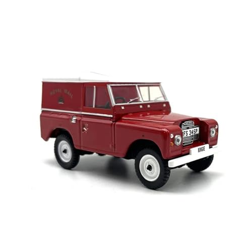 YRXIAO Metall-Automodelle bausatz Maßstab 1:43 Druckgusslegierung Für Geländewagen Rotes Automodell Klassiker Spielzeug Für Erwachsene Sammlerstück Für Wohndekorationen von YRXIAO