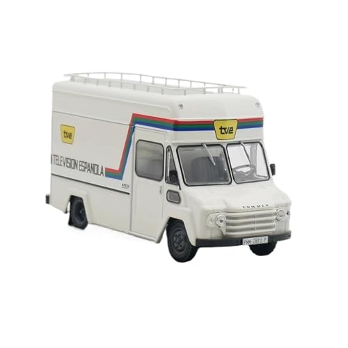 YRXIAO Metall-Automodelle bausatz Maßstab 1:43 Druckgusslegierung Für Santana TVE 1981 Van Spielzeugautos Modellklassiker Display Für Wohndekorationen von YRXIAO