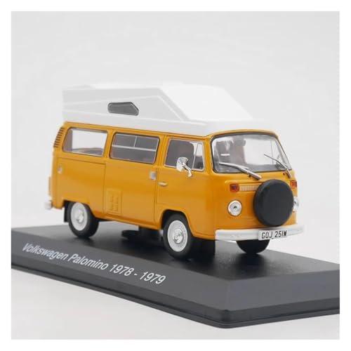 YRXIAO Metall-Automodelle bausatz Maßstab 1:43 Für Volkswagen Palomino 1978 Spielzeugautos Modellklassiker Nostalgie Statische Anzeige Für Wohndekorationen von YRXIAO