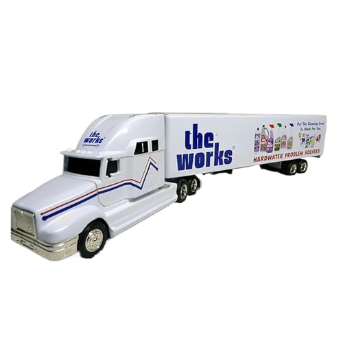 YRXIAO Metall-Automodelle bausatz Maßstab 1:64 Für 25140 The Works Cab Mit Anhänger Legierung Container LKW Modell Ornamente Hobby Sammlung Für Wohndekorationen YRXIAO Metall-Automodelle bausatz Maßstab 1:64 Für 25140 The Works Cab Mit Anhänger Legierung Container LKW Modell Ornamente Hobby Sammlung Für Wohndekorationen von YRXIAO