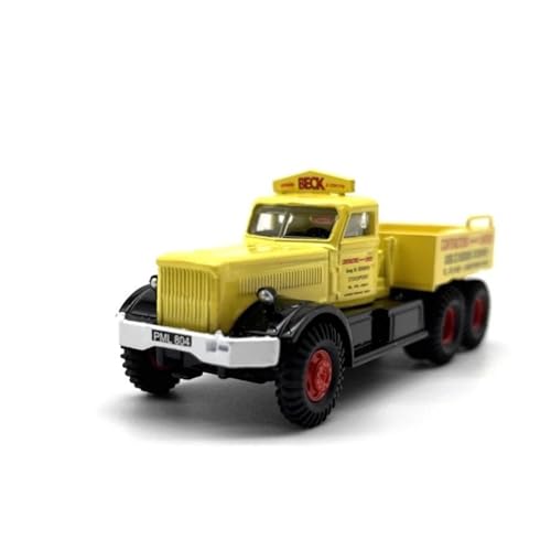 YRXIAO Metall-Automodelle bausatz Maßstab 1:76 Für Diamond T Heavy Truck Militärlegierung Miniaturauto Modellsimulation Hobby Miniatur-Spielzeug Für Wohndekorationen von YRXIAO