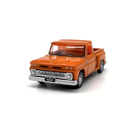 YRXIAO Metall-Automodelle bausatz Maßstab 1:87 Für Pickup Orange Truck Legierung Automodell Simulation Sammlung Ornament Spielzeug Für Wohndekorationen von YRXIAO