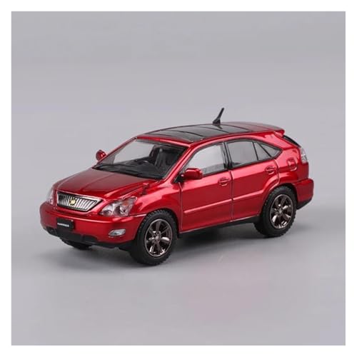 YRXIAO Metall-Automodelle bausatz Modellauto 1 64 Für Toyota Harrier Zinklegierung Simulation Casting Modellauto SUV Für Wohndekorationen(Rot) von YRXIAO