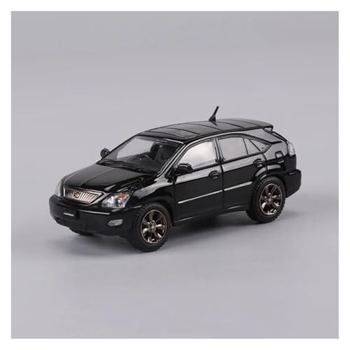 YRXIAO Metall-Automodelle bausatz Modellauto 1 64 Für Toyota Harrier Zinklegierung Simulation Casting Modellauto SUV Für Wohndekorationen(Schwarz) von YRXIAO