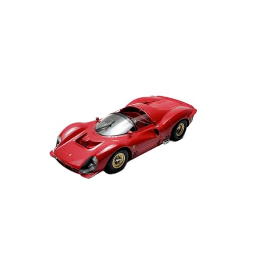YRXIAO Modellbausatz Auto 1/18 Für Ferrari 330 P3 4.0L V12 Zweitüriges Coupé Legierung Offene Abdeckung Automodell Sammlerspielzeug Souvenir Display Für Wohndekorationen von YRXIAO