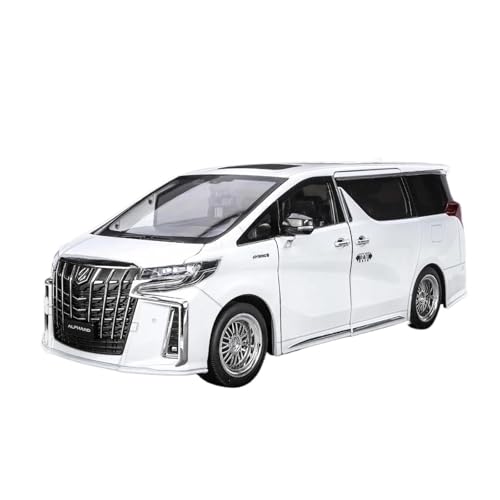 YRXIAO Modellbausatz Auto 1/18 Für Toyota Alphard MPV Legierung Auto Modell Druckguss Metall Spielzeug Auto Auto Modell Hobby Sound und Licht Modell Für Wohndekorationen YRXIAO Modellbausatz Auto 1/18 Für Toyota Alphard MPV Legierung Auto Modell Druckguss Metall Spielzeug Auto Auto Modell Hobby Sound und Licht Modell Für Wohndekorationen von YRXIAO