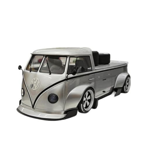 YRXIAO Modellbausatz Auto 1/18 Für Volkswagen Pick Up Pickup Truck Wide Body Geändert Modell Auto Modell Miniatur Legierung Ornament Metall Fahrzeug Für Wohndekorationen von YRXIAO