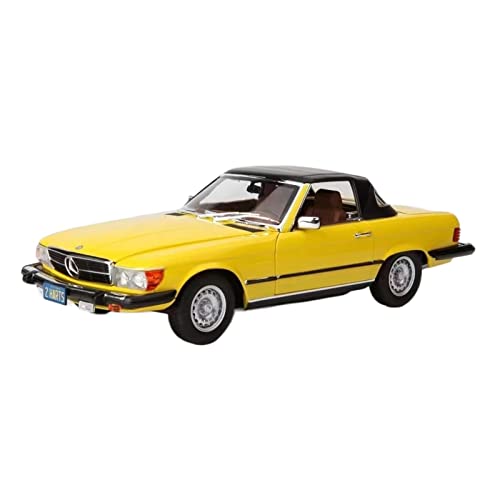 YRXIAO Modellbausatz Auto 1 18 Fit Für Mercedes 350sl 1986 Druckguss Metalllegierung Simulation Modellauto Erwachsene Sammlung Spielzeug Ornamente Für Wohndekorationen von YRXIAO