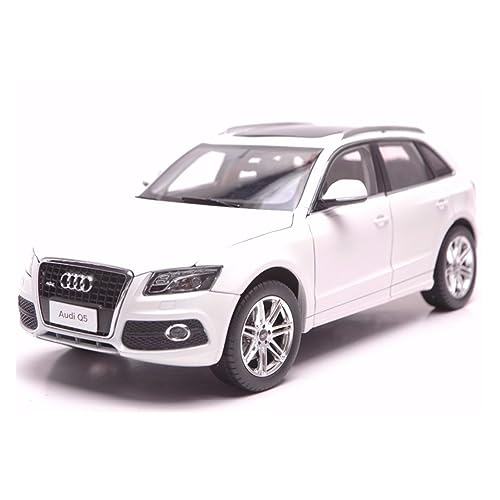 YRXIAO Modellbausatz Auto 1 18 Für Audi Q5 2013 Weiß SUV Hohe Simulation Zinklegierung Metall Automodell Als Werbegeschenk Für Wohndekorationen von YRXIAO