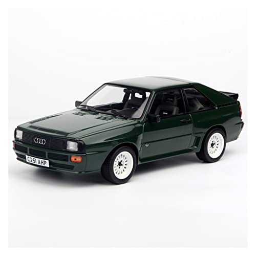 YRXIAO Modellbausatz Auto 1 18 Für Audi Sport Quattro 1985 Legierung Automodell Dekoration Geschenk Grün Für Wohndekorationen von YRXIAO