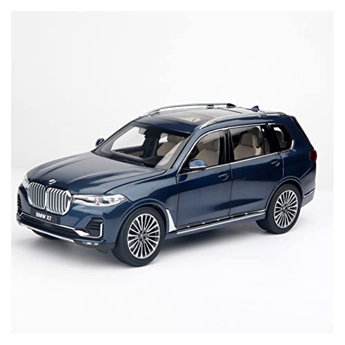 YRXIAO Modellbausatz Auto 1 18 Für BMW X7 G07 Legierungssimulation Automodell Dekoration Geschenk Blau Für Wohndekorationen von YRXIAO