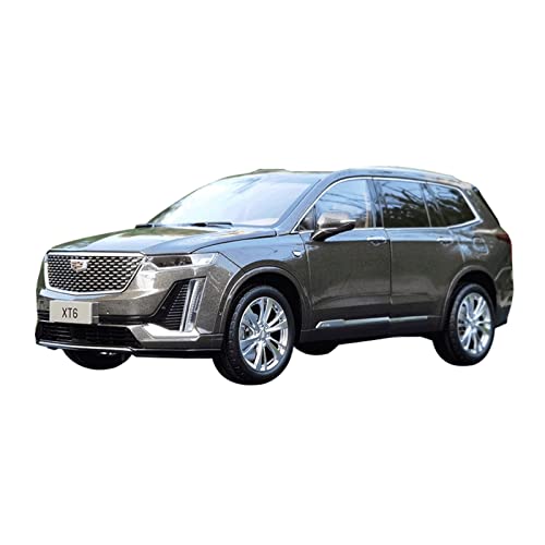 YRXIAO Modellbausatz Auto 1 18 Für Cadillac XT6 Titan Farbe SUV Legierung Druckguss Modell Dekoration Sammlung Display Für Wohndekorationen von YRXIAO