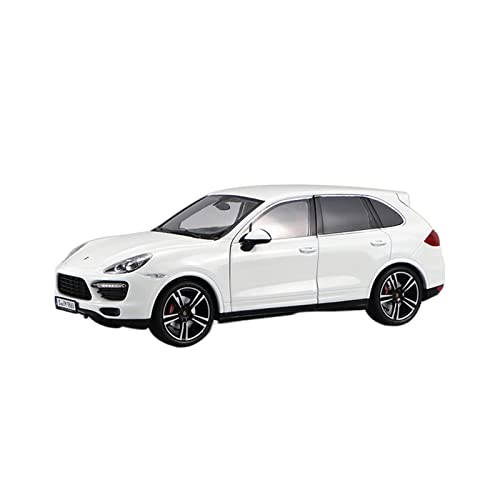 YRXIAO Modellbausatz Auto 1 18 Für Cayenne Turbo S Weiß SUV Metalllegierung Diecast Automodell Für Hohe Simulation Ornamente Für Wohndekorationen von YRXIAO