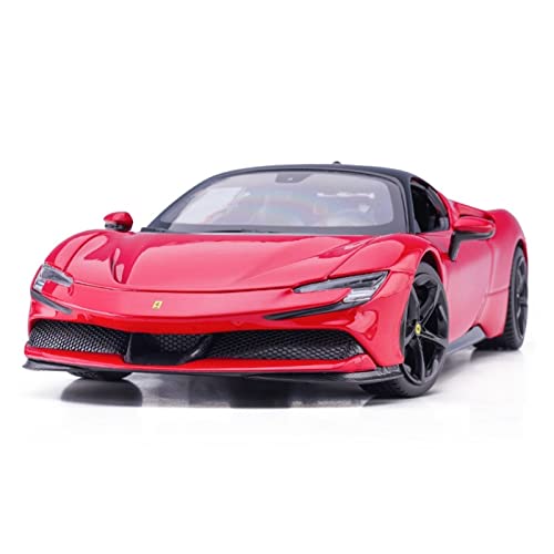 YRXIAO Modellbausatz Auto 1 18 Für Ferrari SF90 Supersportwagen Alloy Die Casting Model Collection Spielzeugauto Kindergeschenke Für Wohndekorationen YRXIAO Modellbausatz Auto 1 18 Für Ferrari SF90 Supersportwagen Alloy Die Casting Model Collection Spielzeugauto Kindergeschenke Für Wohndekorationen von YRXIAO
