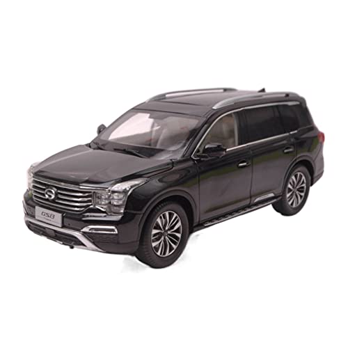 YRXIAO Modellbausatz Auto 1 18 Für GAC Trumpchi GS8 2016 Schwarz SUV Legierung Simulation Auto Modell Für Erwachsene Werbegeschenk Für Wohndekorationen von YRXIAO