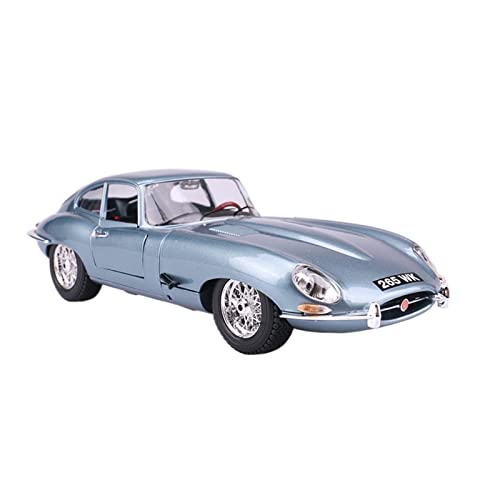 YRXIAO Modellbausatz Auto 1 18 Für Jaguar E-Type Statische Legierung Klassisches Cabrio-Automodell Druckguss-Fahrzeugsimulation Sammlergeschenk Für Wohndekorationen(Blau) von YRXIAO