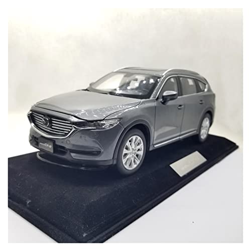 YRXIAO Modellbausatz Auto 1 18 Für Mazda CX-8 2019 Grau SUV Legierung Diecast Automodell Als Geschenk Handarbeit Für Jungen Erwachsene Für Wohndekorationen von YRXIAO