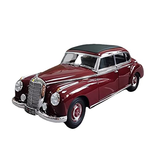 YRXIAO Modellbausatz Auto 1 18 Für Mercedes-Benz 300S Rote Oldtimer-Legierung Druckguss-Modelldekorations-Sammlungsanzeige Für Wohndekorationen von YRXIAO
