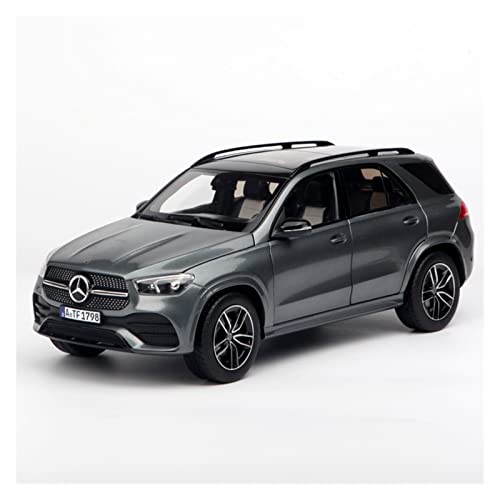 YRXIAO Modellbausatz Auto 1 18 Für Mercedes-Benz GLE 2019 Metallic-Grau-Legierung Simulation Automodell Dekoration Für Wohndekorationen von YRXIAO