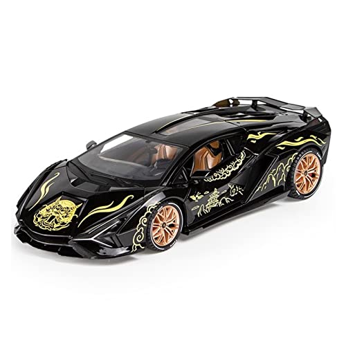 YRXIAO Modellbausatz Auto 1 18 Für Rambo Lightning Country Tide Alloy Die Casting Model Collection Spielzeugauto Geschenk Für Wohndekorationen(A) von YRXIAO