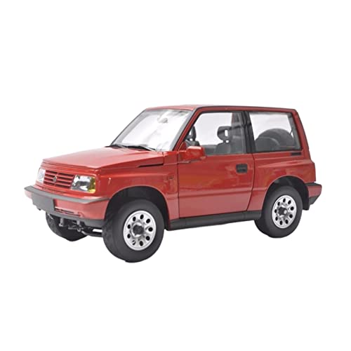 YRXIAO Modellbausatz Auto 1 18 Für Suzuki Vitara Escudo 1989 Rot Simulation Zinklegierung Diecast Automodell Für Erwachsene Geschenk Für Wohndekorationen von YRXIAO