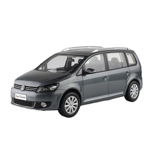YRXIAO Modellbausatz Auto 1 18 Für Volkswagen Touran TSI 2013 MPV Legierung Diecast Automodell Als Geschenk Handarbeit Für Erwachsene Für Wohndekorationen(Chrom) von YRXIAO